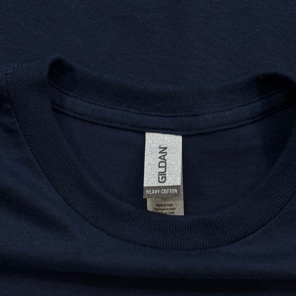 Weekend Forecast Camping With a Chance of Drinking Large T-Shirt Navy Blue - Picture 5 of 6